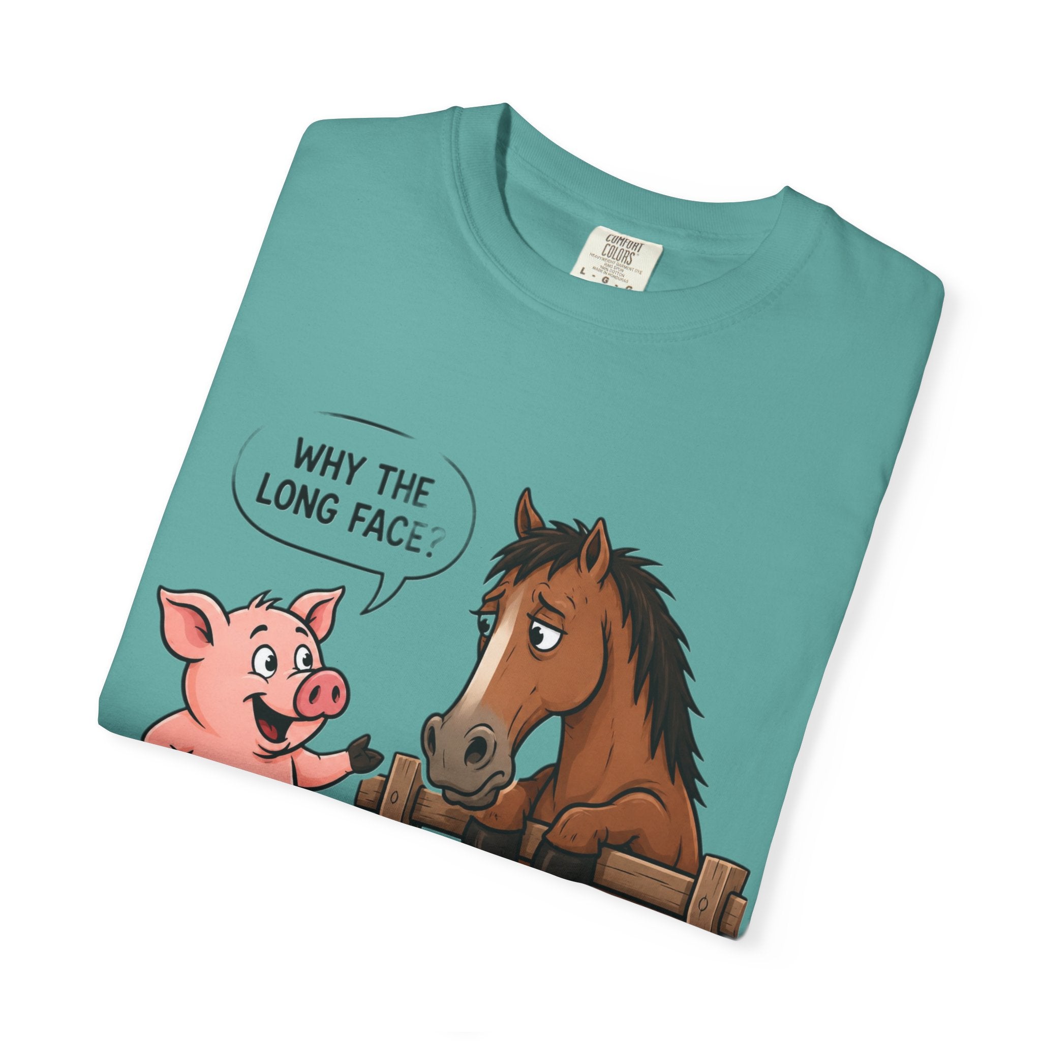 Are You Okay? T-Shirt — "Why the Long Face?" Mental Health Check-In Tee