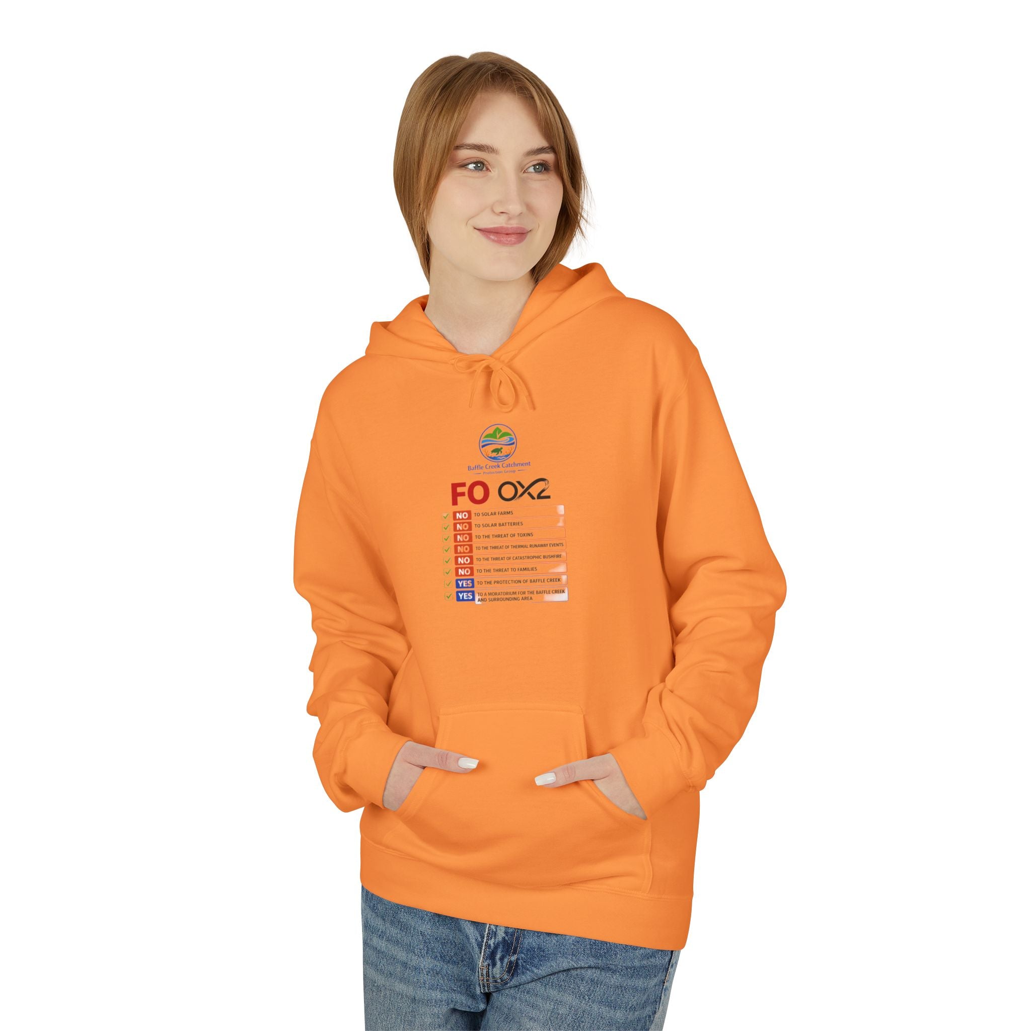 Retro Social Media Icons Hoodie — FOMO Checklist Graphic