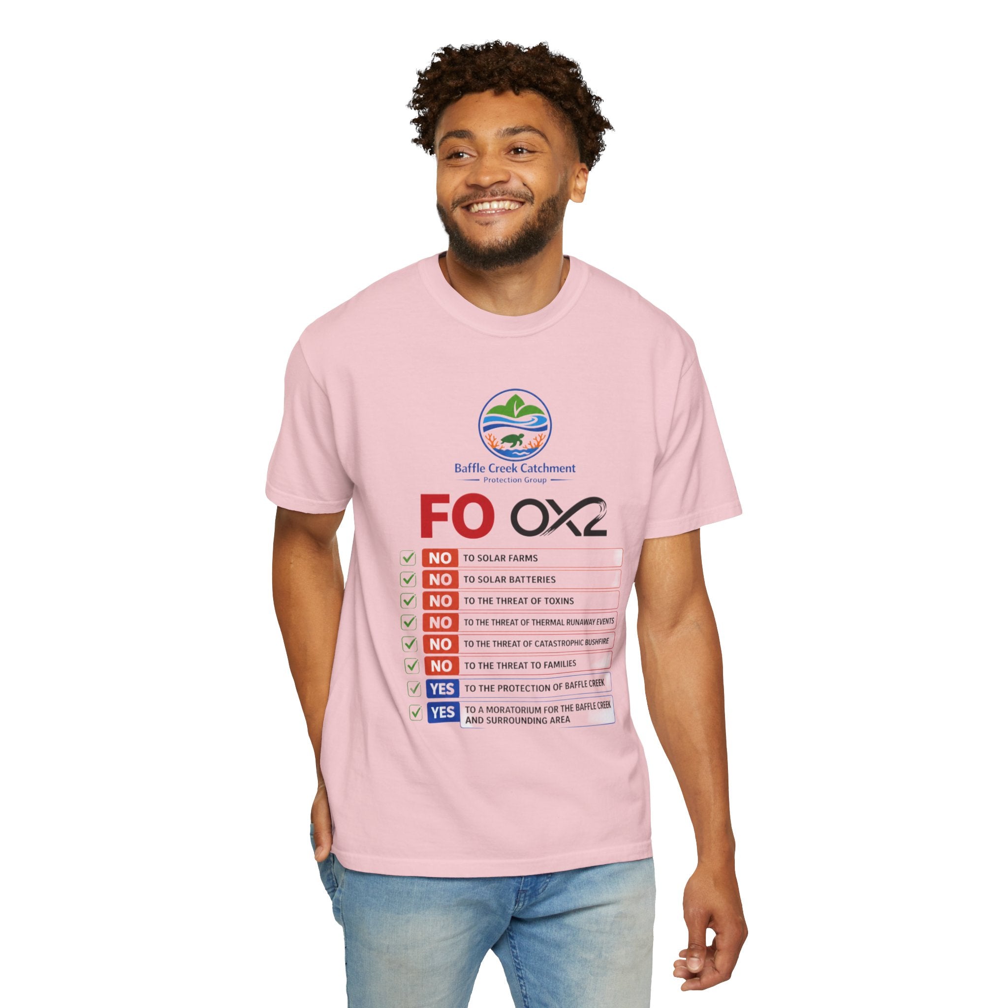 Baffle Creek Catchment 'FOOX2' Environmental Checklist T-Shirt