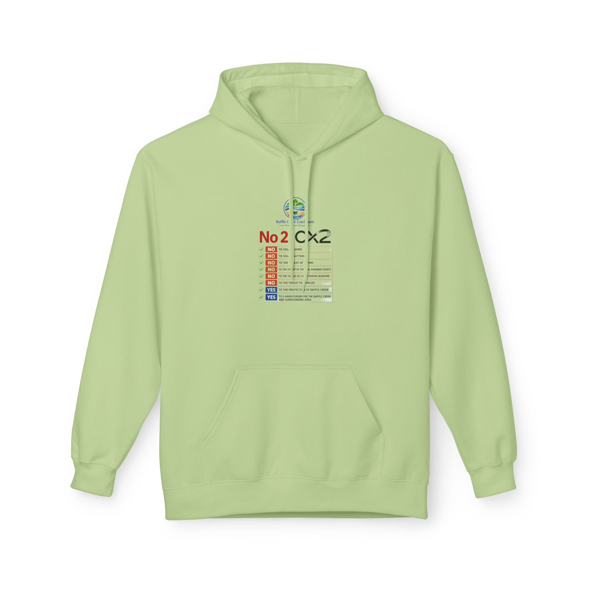 Chemistry Periodic Chart Hoodie — 'No 2 Cx2' Science Graphic Pullover