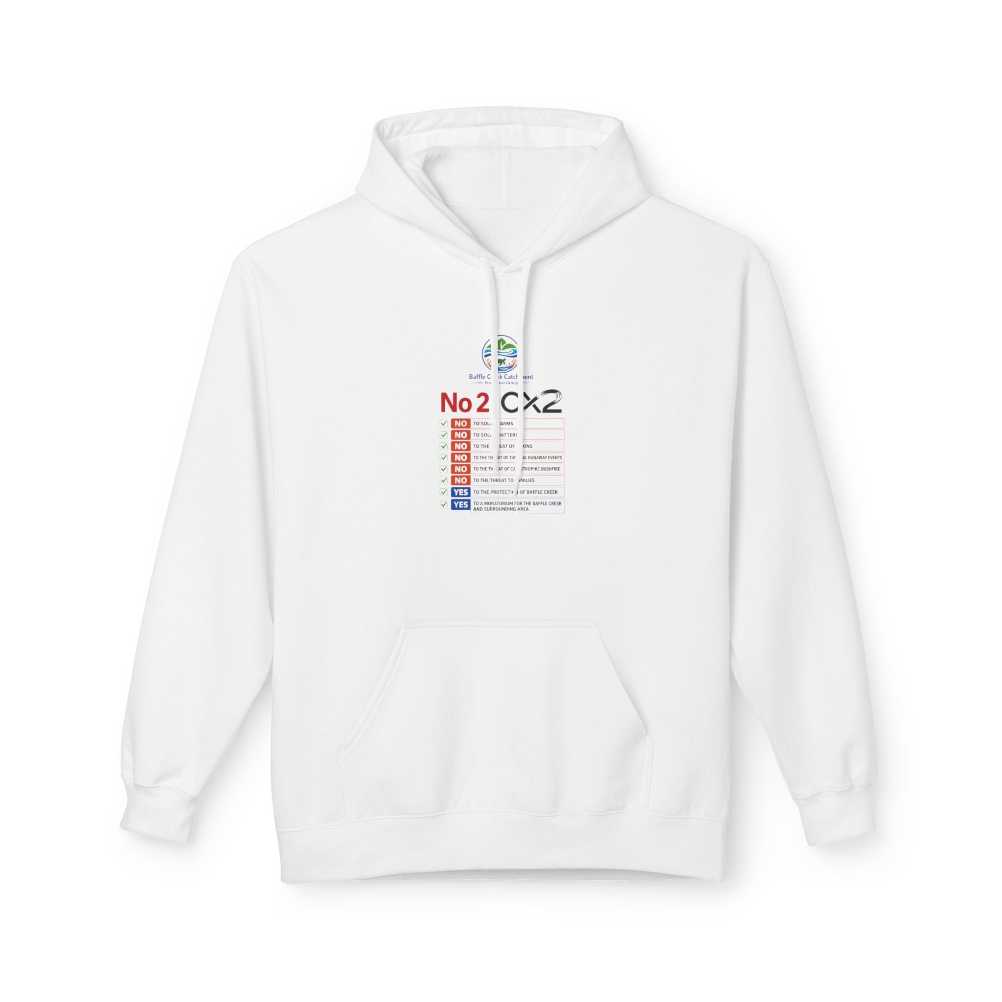 Chemistry Periodic Chart Hoodie — 'No 2 Cx2' Science Graphic Pullover