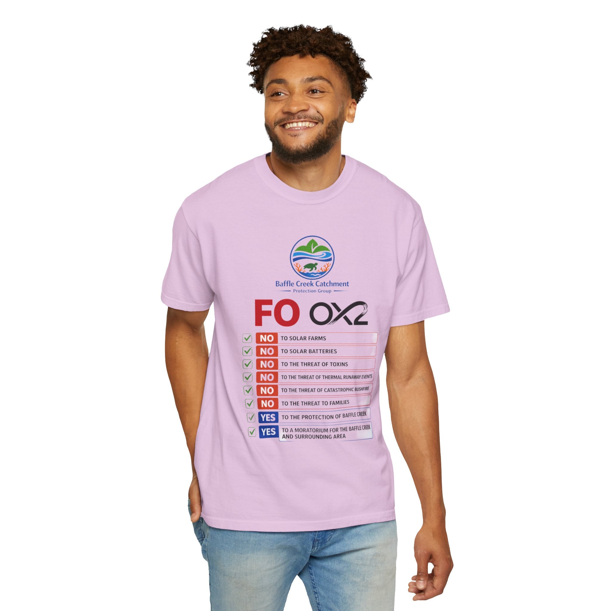 Baffle Creek Catchment 'FOOX2' Environmental Checklist T-Shirt