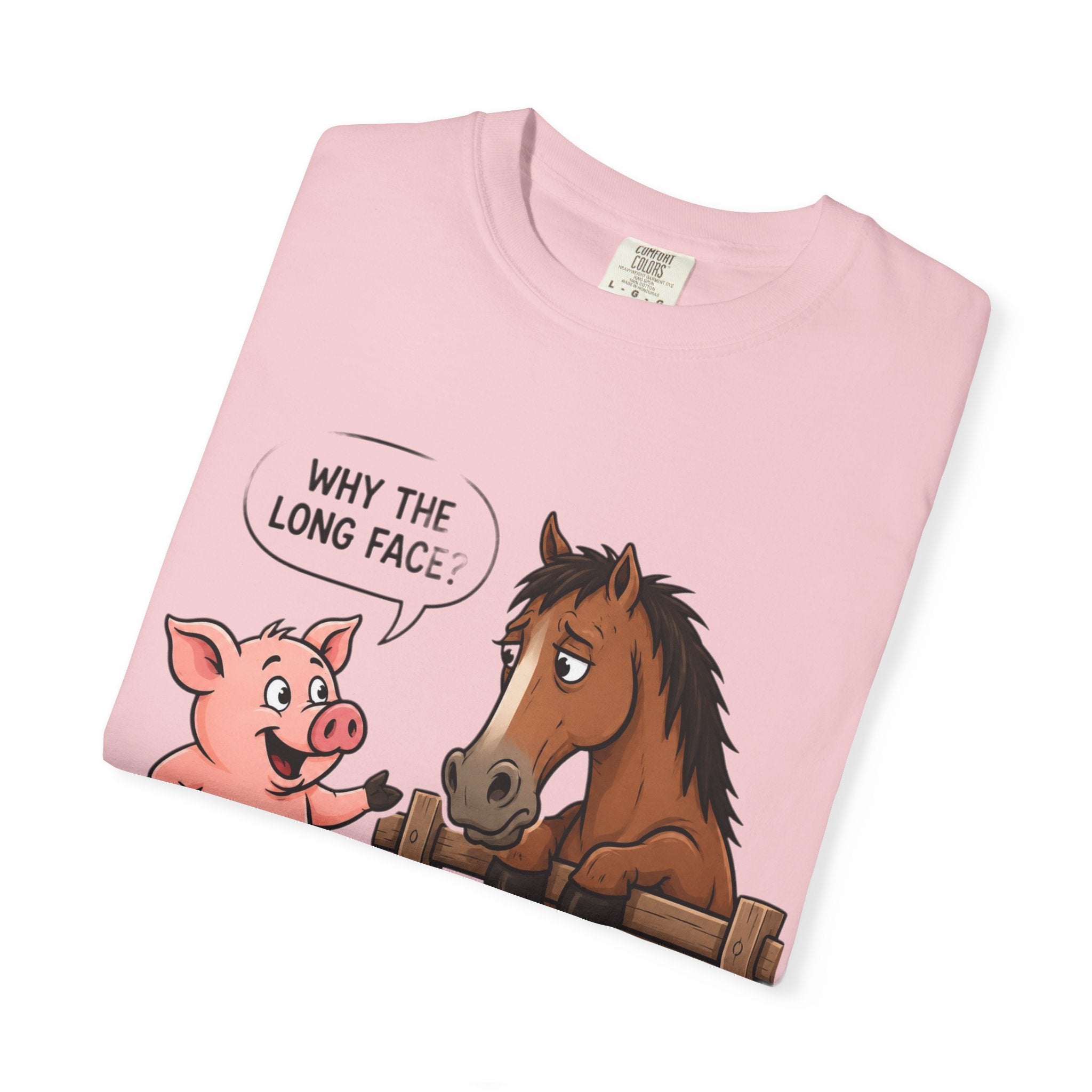 Are You Okay? T-Shirt — "Why the Long Face?" Mental Health Check-In Tee