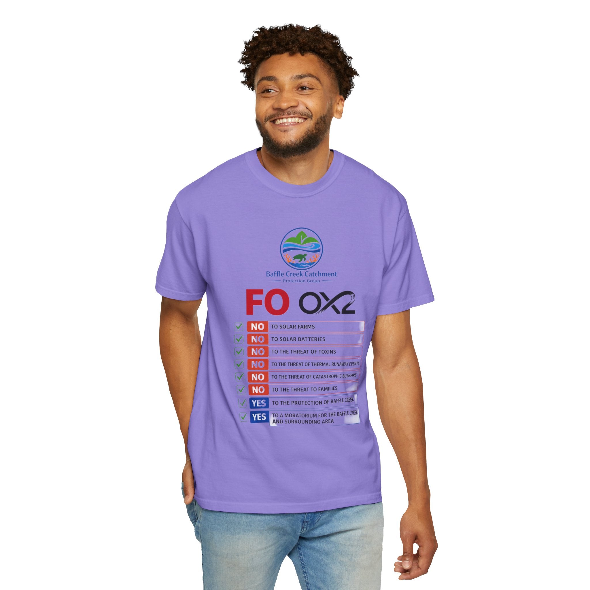 Baffle Creek Catchment 'FOOX2' Environmental Checklist T-Shirt