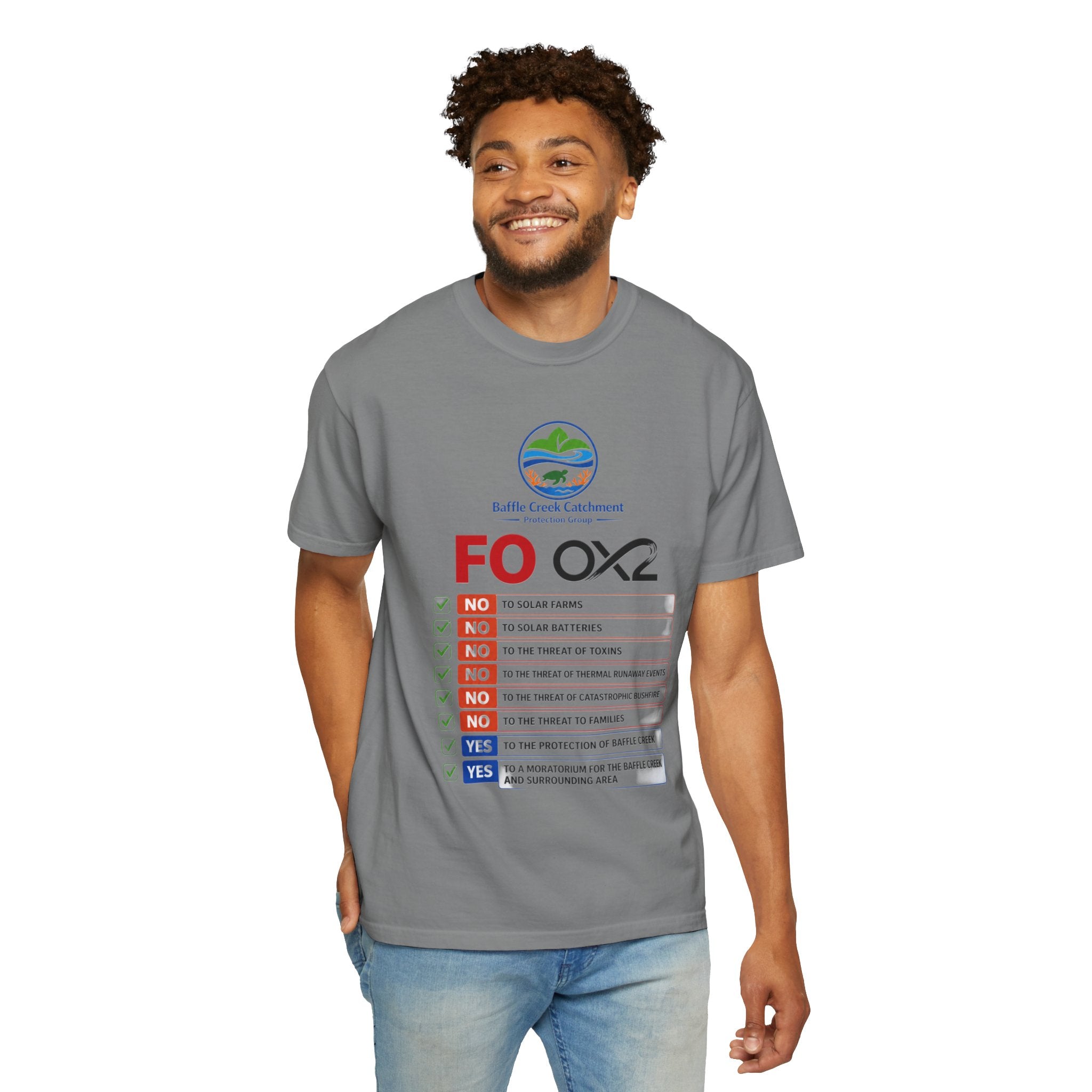 Baffle Creek Catchment 'FOOX2' Environmental Checklist T-Shirt